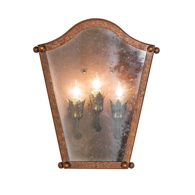 14" Wide Austin 3 Light Wall Sconce