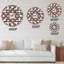 Horloge murale rétro Mid-Century-73143374