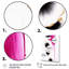 Magenta Fusion abstrait nuage minimal d'encre - peinture murale abstraite-558768672-558768675