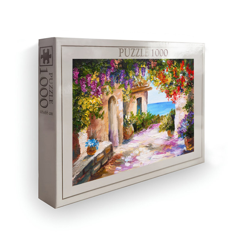 Casse-tête 1000 pièces, 26,8 po x 18,9 po | Conception 100% carton de haute qualité et éclatante | Parfait pour le plaisir en famille, le soulagement du stress et les jeux éducatifs | Cadeau pour adultes et enfants | Dimensions de la boîte: 13,2 po x 9,1 po x 2,0 po