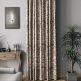 Annabal Polyester Blend Room Darkening Curtain Single Panel