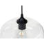 Brookner 6 - Light Black/Transparent Cluster Pendant