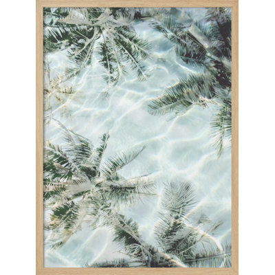 "Beach Vibes II" Framed Textured Wall Art