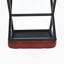 Stool/Chair,1Pcs,BROWN Leather,Metal Leg,40.5X33.5X44.5Cm-494668037