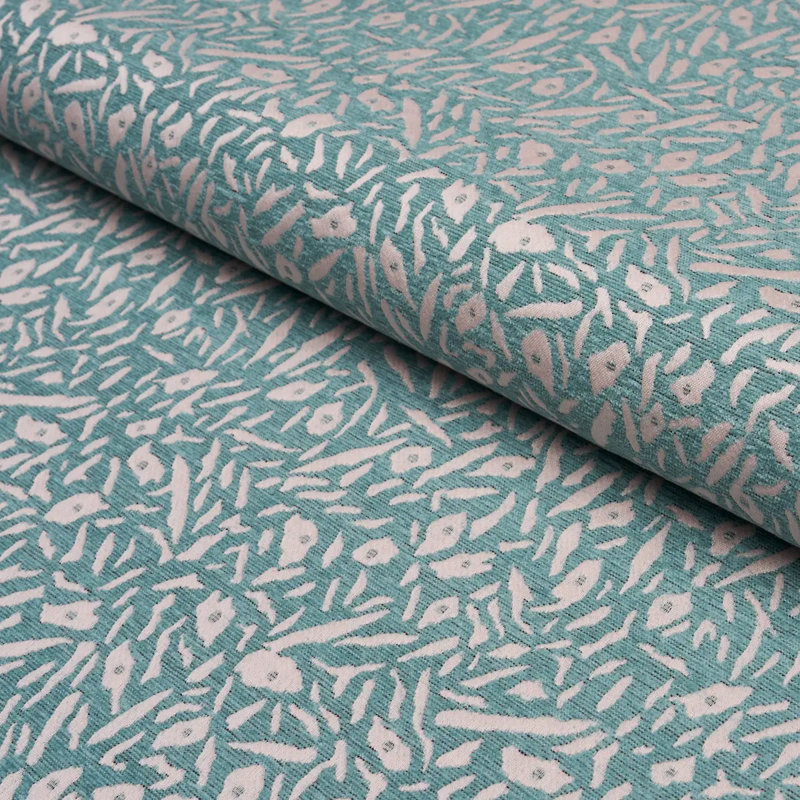 Tissu Schumacher X Caroline Z Hurley, Bleu