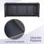 Canapé modulaire d'extérieur en osier en U avec coussins de 71,26 po de largeur Deb-1732381272