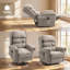 92 cm Wide Velvet Lift Assist Recliner