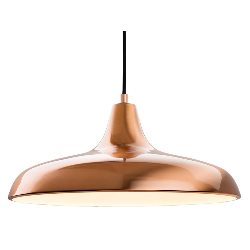 Curtis 1 - Light Dome Pendant, Brushed Copper
