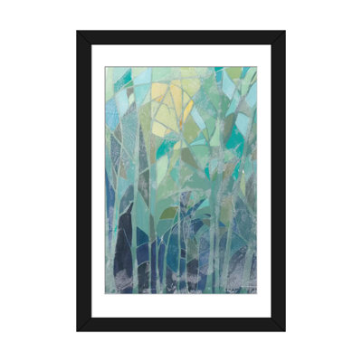 Reproduction d'art sur toile «Stained Glass Forest II»