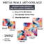 Corelli - ensemble d'art abstrait mural de 5