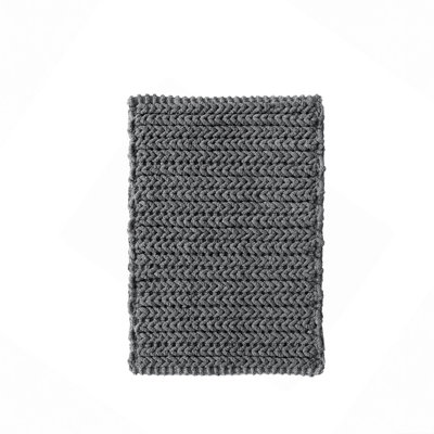 100% Cotton Chenille Chain Stitch Rug