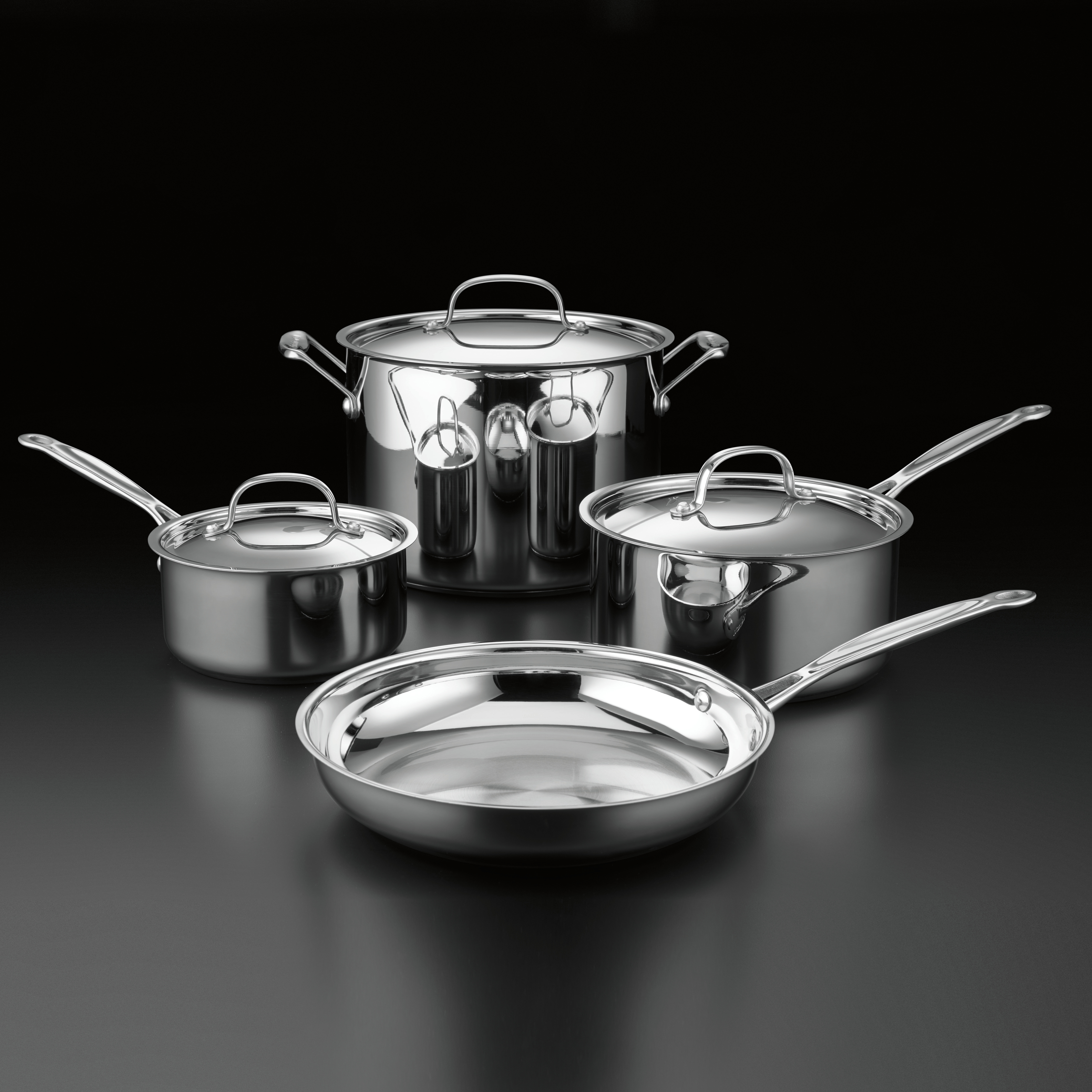 Cuisinart Chef's Classic 7 Piece Stainless Steel Cookware Set & Reviews | Wayfair