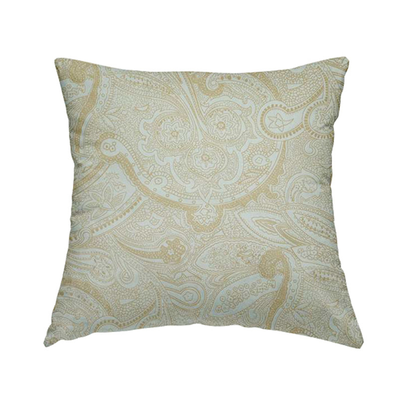 Elmina Square Cushion, 55cm H x 55cm W x 5cm D, Sky Blue