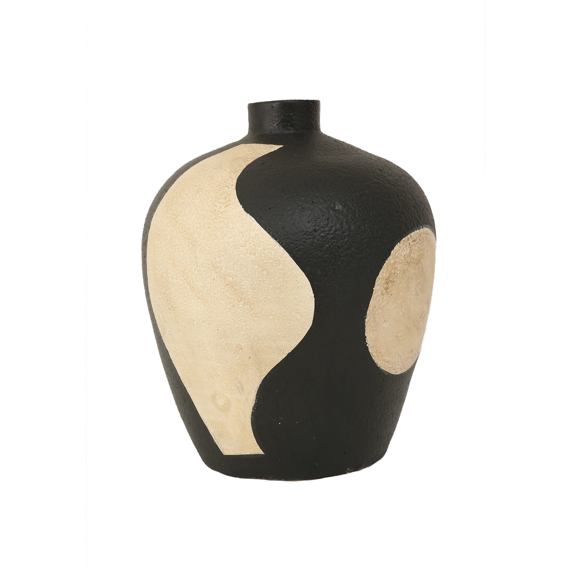 Indigo Road by Egypt Sherrod Kuba Terracotta Organic Abstract Vase & Reviews | Wayfair