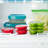 Lékué Stackable Strawberry Ice Pop Molds, Set of 4