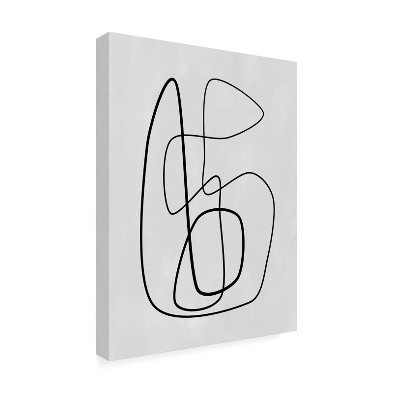«Ologia bolologia »sur toile par Elena Ristova, H 24 po x l 18 po x P 2 po