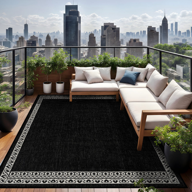 Geometric Indoor Outdoor Rug