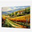 Vangogh Sunlit Vineyard II - décoration murale en acrylique Vangogh-101522900