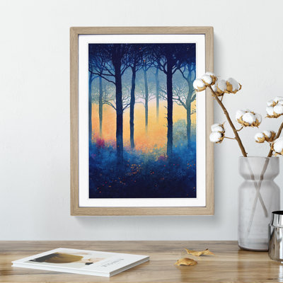 Forest Watercolour No.2 - Single Picture Frame Painting