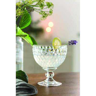 Villeroy & Boch Boston 13.25 oz Crystal Coupe Champagne/Footed Dessert Bowl