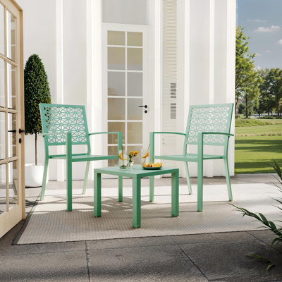2 - Person Patio Dining Set with Square Table
