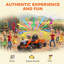 Kids Ride On Tractor with Trailor, Kids 12V Ride on Car, Orange-116438066
