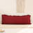 Burgundy Pillowcases 18x18 Cute Throw Pillow Covers Pack of 2 Ruffle Pillowcase Cushion for Couch Sofa Bedroom-123025741-123025768
