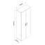 Facile 2 Door Wardrobe