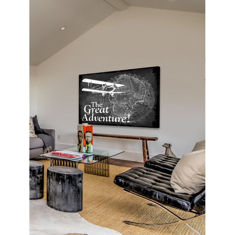 The Great Adventure - Wrapped Canvas Print, 30cm H x 45cm W x 3.81cm D