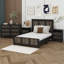  Lit plateforme Farmhouse avec décoration en bois-1682955302-1682955303