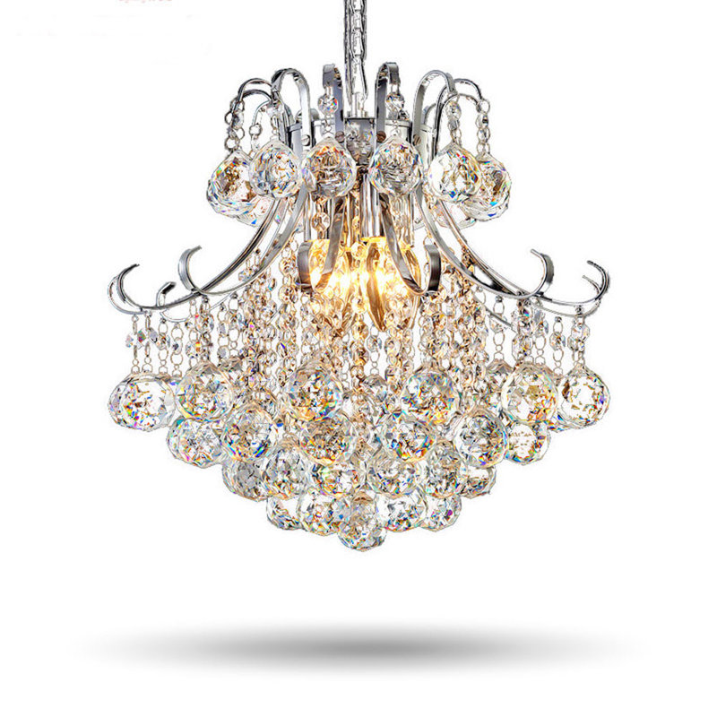 Ambrose 6 - Light Crystal Chandelier