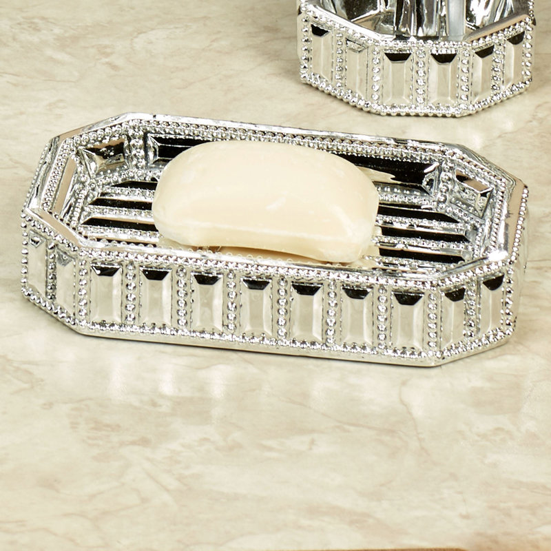 Glitz Soap Dish, Chrome