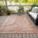 Machine Washable Indoor/Outdoor Claudian ACN1615 Coral Rug
