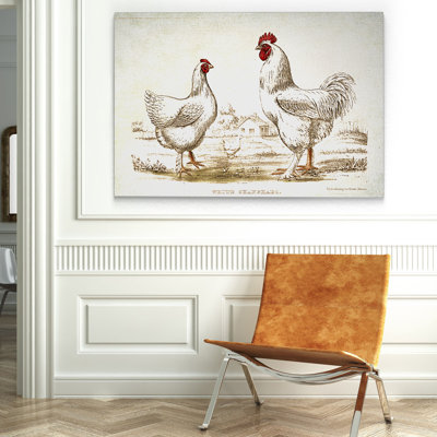 « poulet sketch ii », impression
