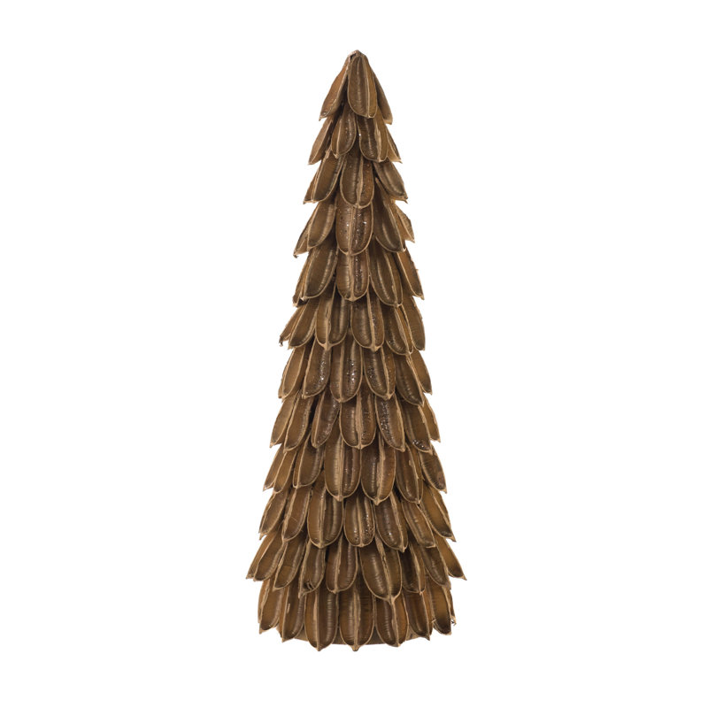 Coquillage scintillant bronze