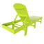 Méridienne inclinable en poly 77,7 po-87553205
