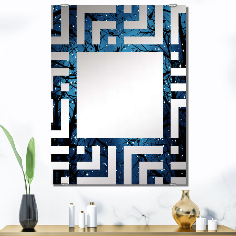 Badgery - Miroir mural décoratif pour arbre MIR136620, 40 po x 30 po