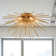 Eadey Flush Mount Sputnik Ceiling Lamp in Gold