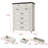 7 Drawer Dresser For Bedroom-875726058