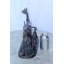 Statue en bronze 14 po x 5 po x H 10 po Nifao Collection Pierre Jules Mene