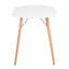 Ackerman Oval Solid Wood Base Dining Table