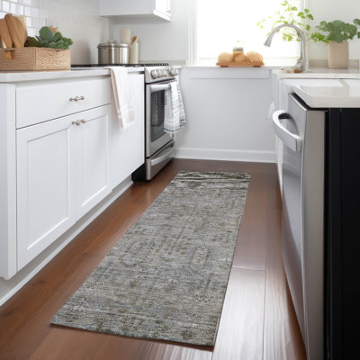 Lummus Washable Southwestern Indoor / Outdoor Rug