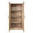 Mea Utility Storage Cabinet, 2 Doors, 3 Shelves, 71 Inch Oak Brown-126708194-126708198-126708200