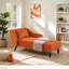 Chaise longue en velours Dunwall-679672665
