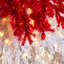 9Ft. Holiday Red Santa Hat Christmas Tree With 600 LED Lights And 1992 Bendable Branches