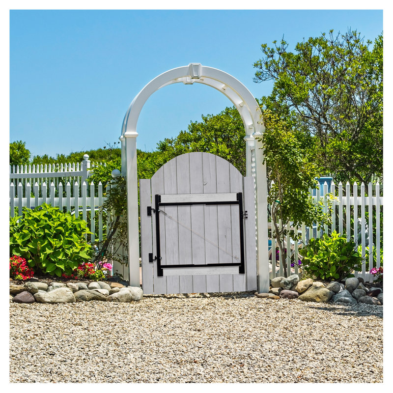 Adjust-A-Gate Small Black Powder Coated Steel Anti-Sag Gate Kit