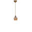 Lustre élégant miel et or, hauteur réglable, structure en métal, plaque de base 12 po x 7 po, hauteur totale de 31,5 po | 1 x douille E27 (40 W maximum) | pour le salon, la salle à manger et le vestibule-306420155