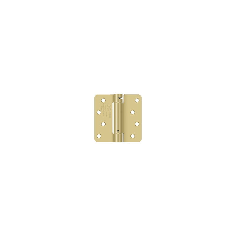 64'' x 64'' Steel Surface Mount Hinge, Brushed Brass