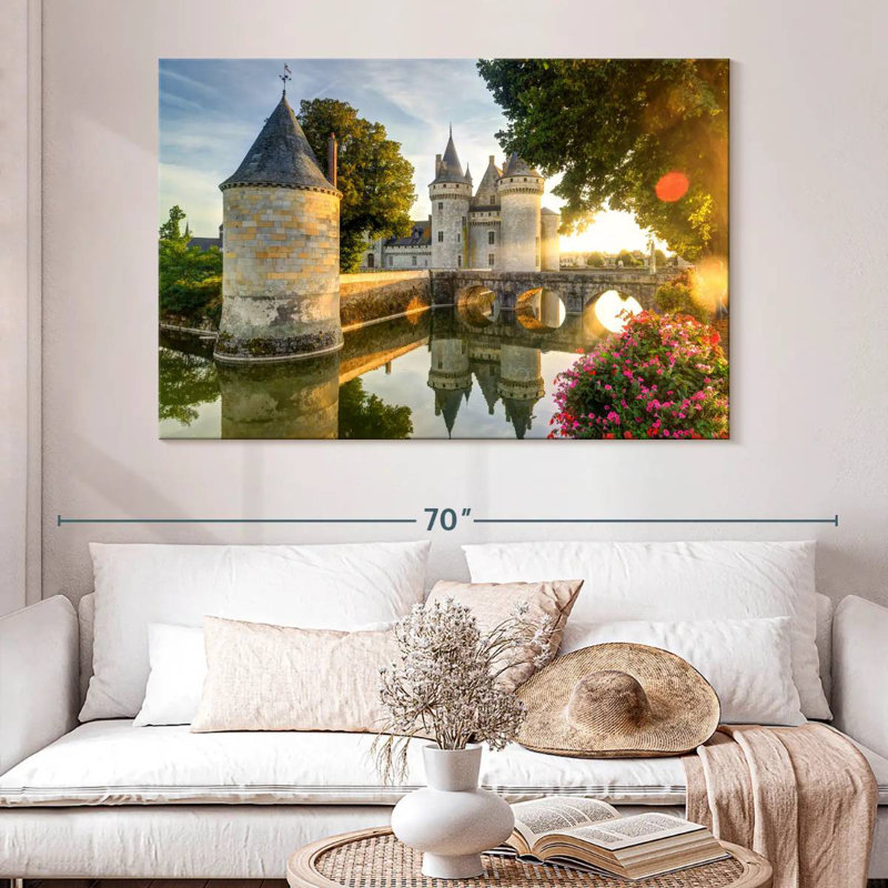 Lilie Stunning French Chateau, 34" H x 51" W