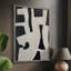 ABSTRACT Series, impression encadrée en bois massif-1956437757